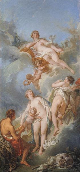 Francois Boucher Judgement of Paris oil painting picture